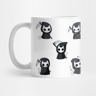 Grim reaper cats pack Mug